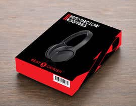 #4 for Beat Cancer - Headphones Box Design by Ashh445