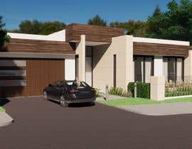 #20 pentru Redesign the appearance of facade and parapet roof for new home. de către husni6465