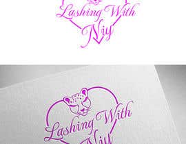#39 для Logo for a business called: Lashing With Niy від dianadisha