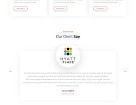 nº 21 pour Need my homepage redesigned par dreamtouchtanbir 