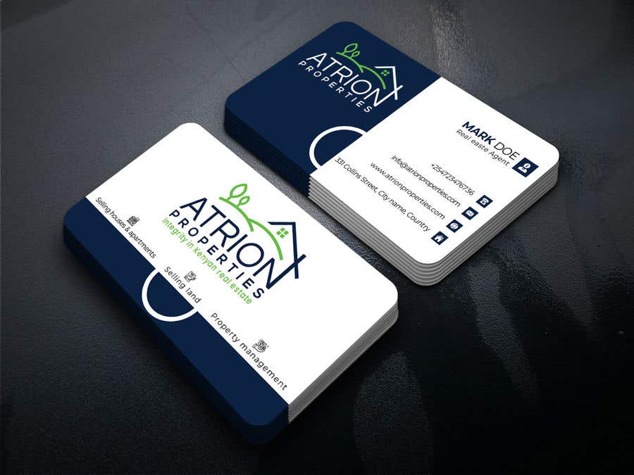 Contest Entry #850 for                                                 business card for real estate company
                                            