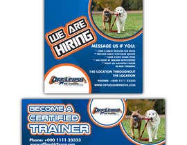 #59 pentru Hiring Ad For Dog Training Business de către hmehrab793