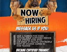 #48 för Hiring Ad For Dog Training Business av ridwantjandra