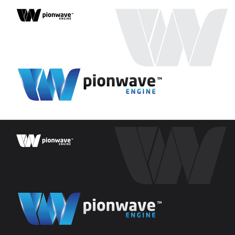 ผลงานการประกวด #318 สำหรับ                                                 Logo Design for "PionWave Engine"
                                            