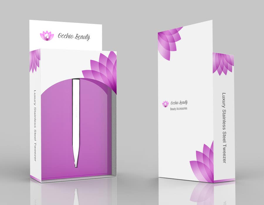Contest Entry #10 for                                                 Create Print and Packaging Designs for Occhio Beauty - Tweezers Box
                                            