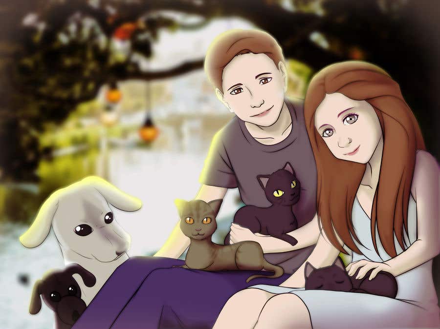 Contest Entry #11 for                                                 Illustrated Family Portrait
                                            