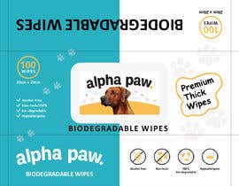 #14 para Design the packaging for wipes por kalaja07