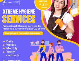 #50 para Cleaning company banner design por joynulabedin119