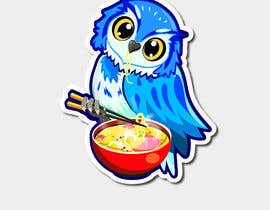 #49 for Owl artwork for sticker by luisathomas