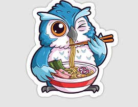 #34 untuk Owl artwork for sticker oleh oreosan