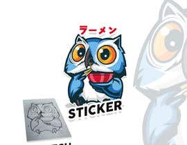 #16 för Owl artwork for sticker av hijrahpian