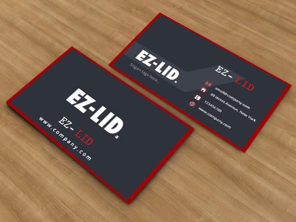Contest Entry #42 for                                                 Design some Business Cards for EZ-LID
                                            