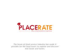 ahmmedm731님에 의한 Create a logo for a blog with restaurant &amp; bar reviews - PLACERATE을(를) 위한 #75