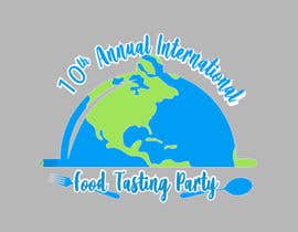 #15 para 10th Annual International Food Tasting Party de logohunter08