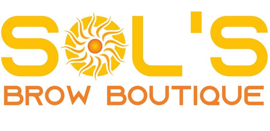 Konkurrenceindlæg #36 for                                                 Logo for Sol's Brow Boutique
                                            