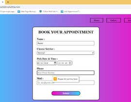 #11 for Add Appointment Tab on website by varanasir5