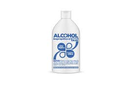 #26 untuk Diseño de etiqueta de Alcohol / Design label for alcohol (Serigrafia) oleh ajotam