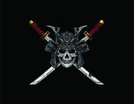 tazimd2k tarafından Samurai Skull Logo için no 151