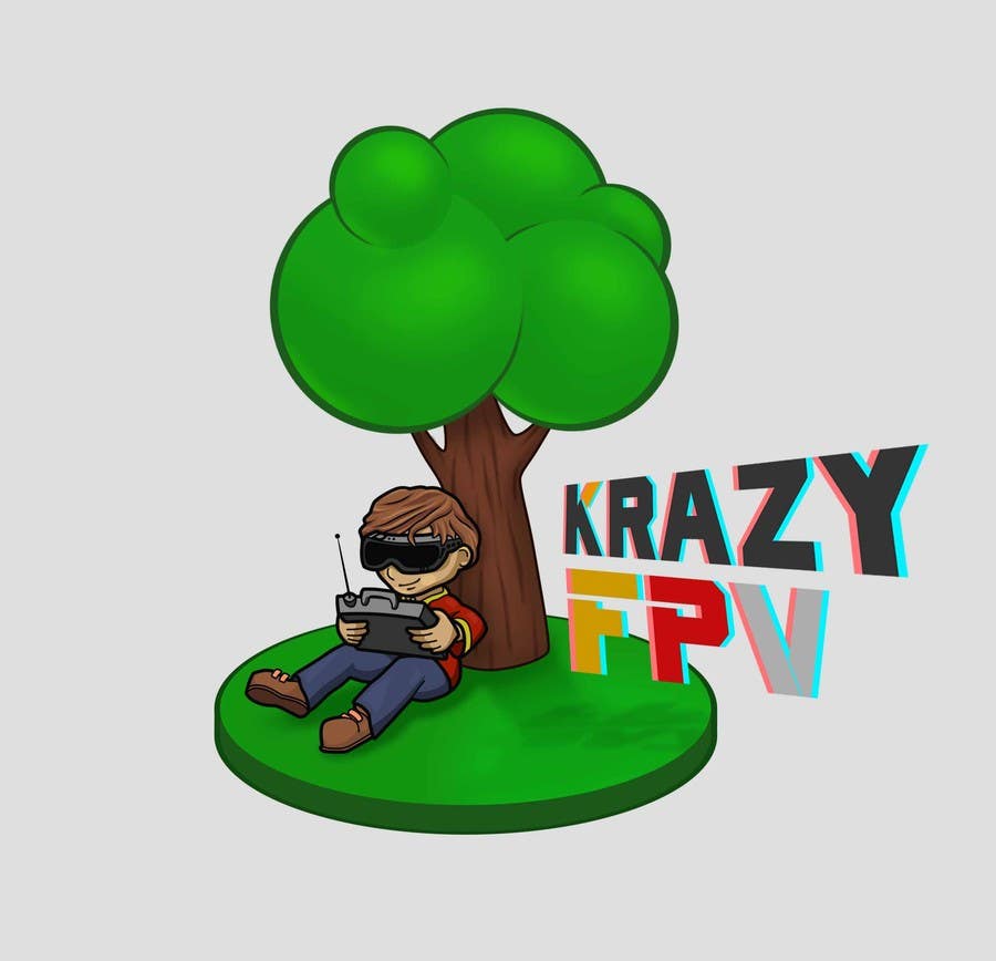 Kilpailutyö #38 kilpailussa                                                 Design a Logo for "Krazy FPV"
                                            