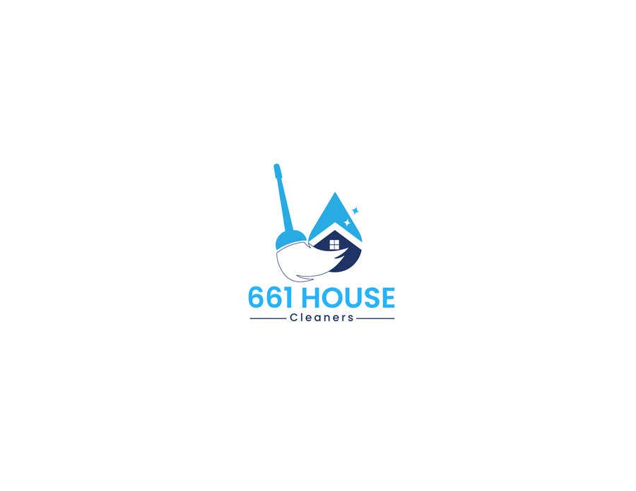 Penyertaan Peraduan #86 untuk                                                 Logo design for house cleaning company
                                            
