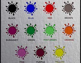 #121 for Ink Swatch Color Graphic by designmount