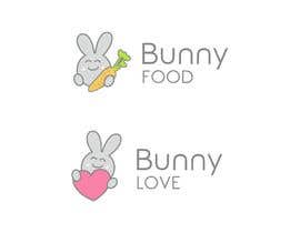 #13 สำหรับ Logo for a brand around bunny health, food, toys and community โดย TiannahLo