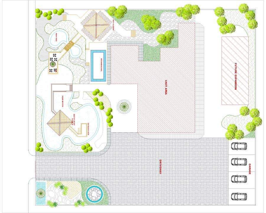 Penyertaan Peraduan #44 untuk                                                 Design exterior elevation for residential villa
                                            
