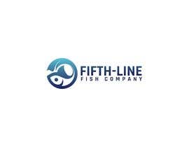 #210 untuk Fifth-line fish Company Logo oleh sohelranafreela7