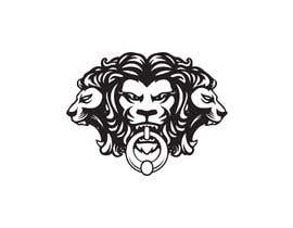 nº 81 pour Lions Head Door Knocker Logo Design par masud38 