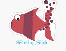 #22 for Emote for my Twitch Account FartingFish by Shubhro99