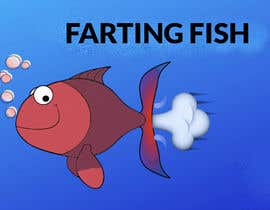 #24 para Emote for my Twitch Account FartingFish por Shubhro99