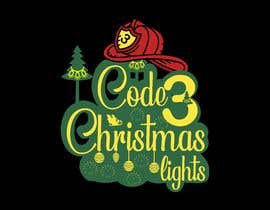 #24 para Logo Design for “Code 3 Christmas Lights” por JubaerMI