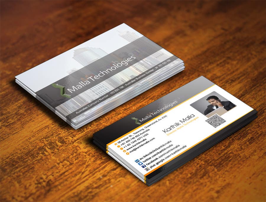 Contest Entry #9 for                                                 Looking for professional business card
                                            