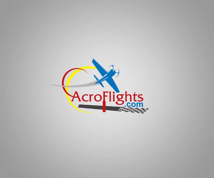 Penyertaan Peraduan #15 untuk                                                 Logo for Aerobatic Flights Web Site (AcroFlights.com)
                                            