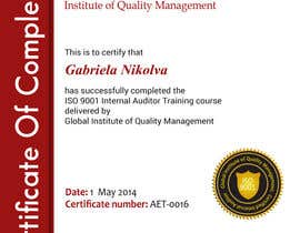 #42 for I need some Graphic Design for training certificate by ashstriker
