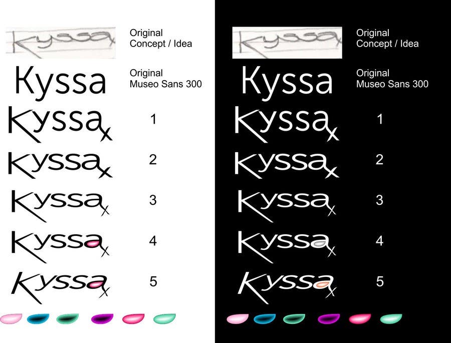 Wasilisho la Shindano #53 la                                                 Design a Logo for Kyssa
                                            