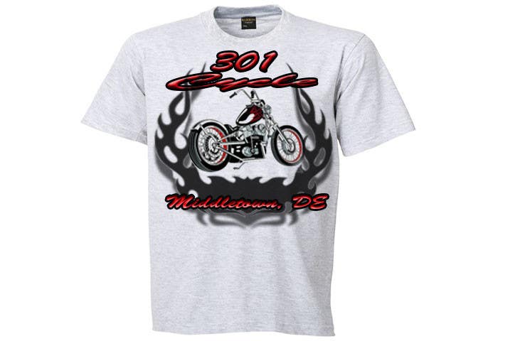 Inscrição nº 11 do Concurso para                                                 Create a Kicka*s Radical Motorcycle T-Shirt Design
                                            