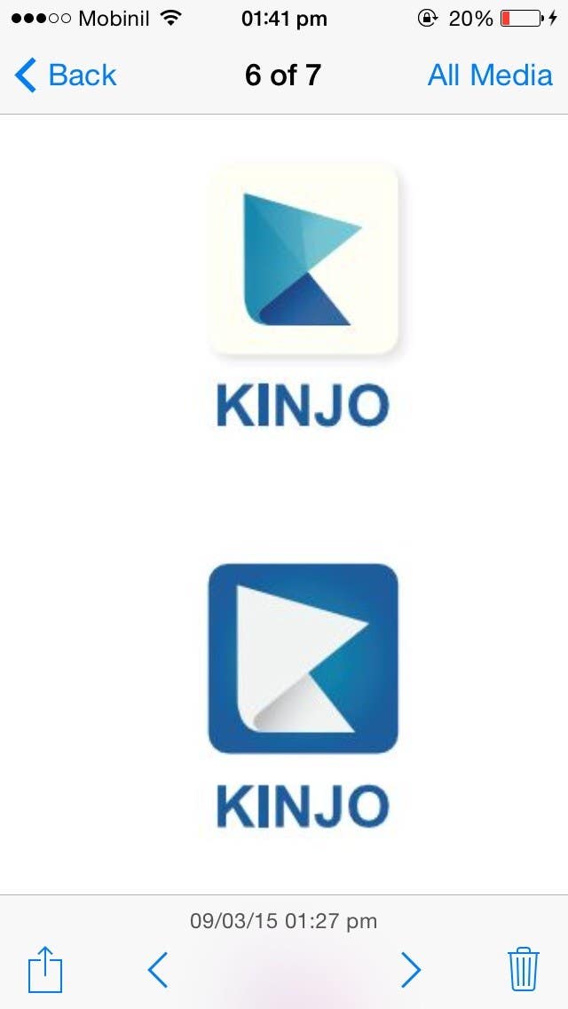 Participación en el concurso Nro.87 para                                                 Design a Logo for KINJO
                                            
