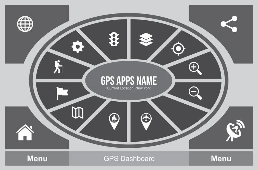 Contest Entry #6 for                                                 Icons design for a GPS application
                                            