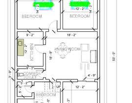 #23 pentru Need a professional floor plan for a G+2 house de către rumpadas099