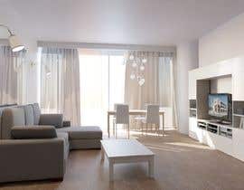 #15 para Interior Design (3D Rendering) for 1 Bedroom and 1 Living room de freemarkcasty91