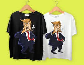 #66 for Trendy Trump t-shirt design - caricature by suryakantdhindle