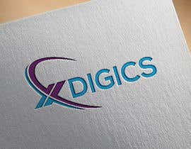#107 for Create an unique Logo for IT service company &quot; Xdigics&quot; by nazmunnahar01306