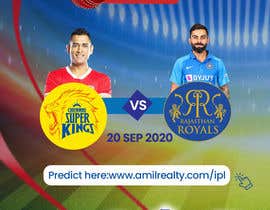 #16 para Contest flyer for Indian Premier League 2020 for Amil Realty de Manpreetghumiara