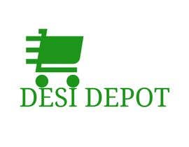 #180 untuk Logo for an online grocery store name DesiDepot(https://www.desidepot.us) oleh shamim2000com