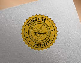 #75 for Flying Hive Preserve Logo by Nomi794