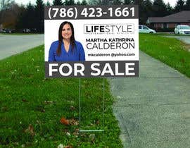 #51 for Martha Calderon - Real Estate sign by shipondebnath24