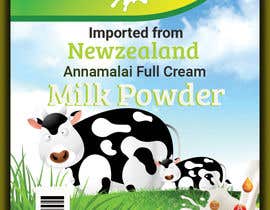 #83 untuk Label for a Milk Powder package oleh motiurrahman97