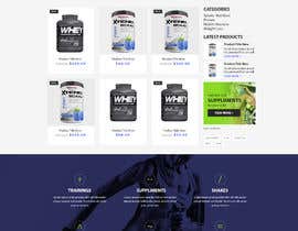 #106 for Design a wordpress website for Gym supplement store by appetkova