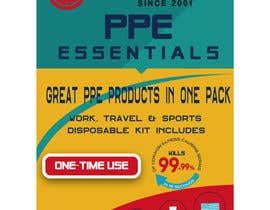 Nro 54 kilpailuun Package Design for PPE Kit For Retail Sale käyttäjältä alamgirhosenru